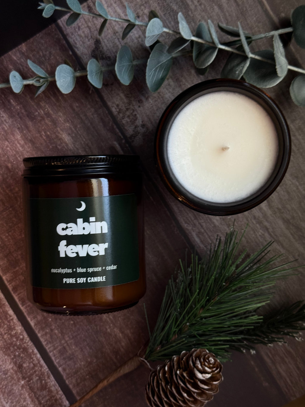Cabin Fever (Autumn Flannel + Pine) 8 Ounce