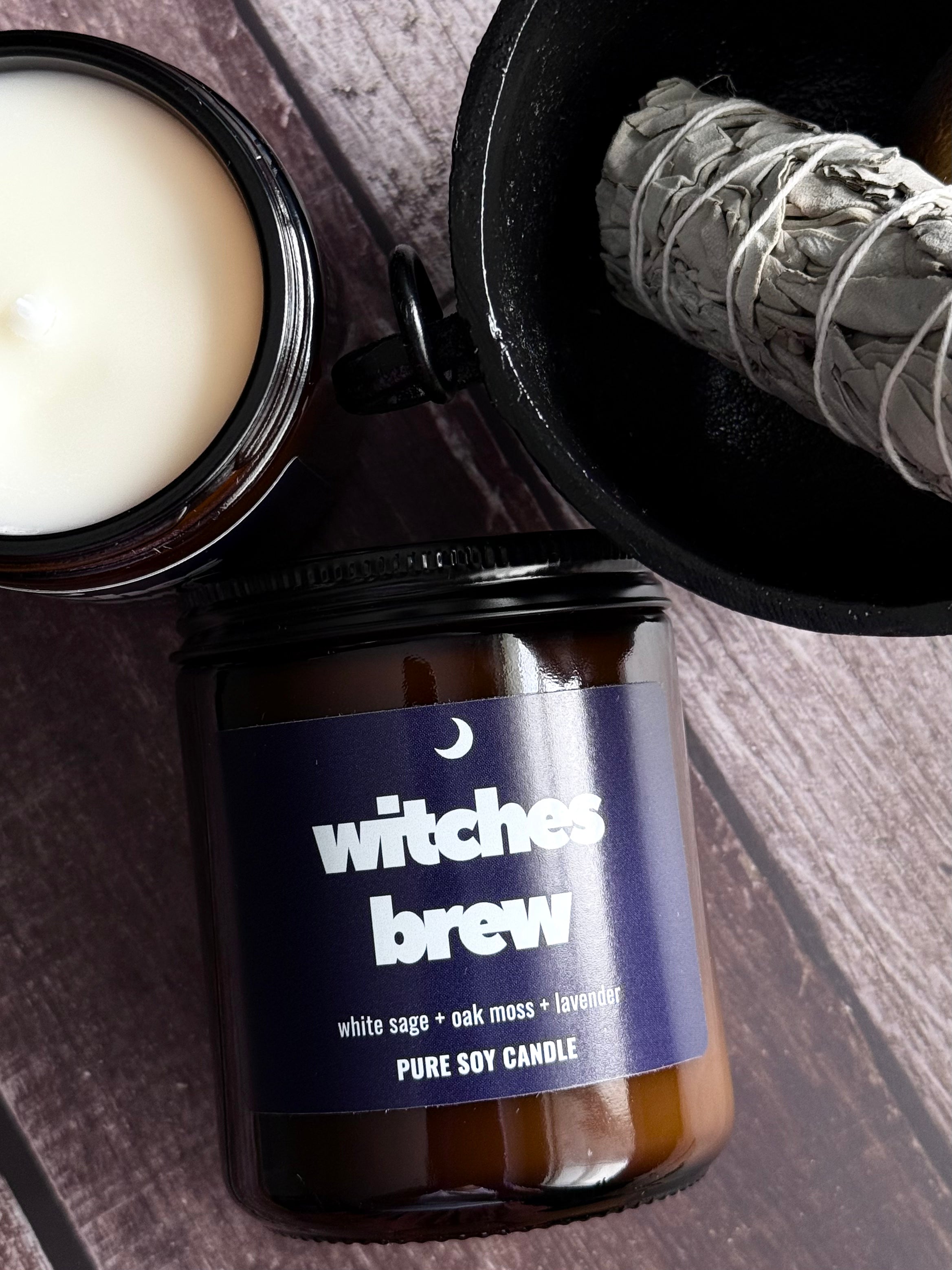 Witches Brew (Sage + Oak Moss) 8 Ounce